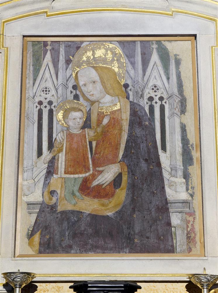 Busto Arsizio (Varese, Italy) - Virgin of the Restegni in the Basilica of St. John Baptist